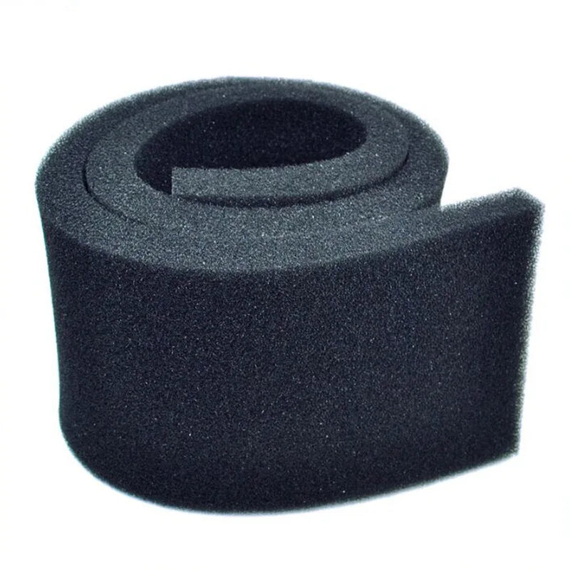 Accessoires d'aquarium décoration biochimique pratique éponge de coton filtre d'aquarium réservoir de poisson étang réservoir d'éponge en mousse noire