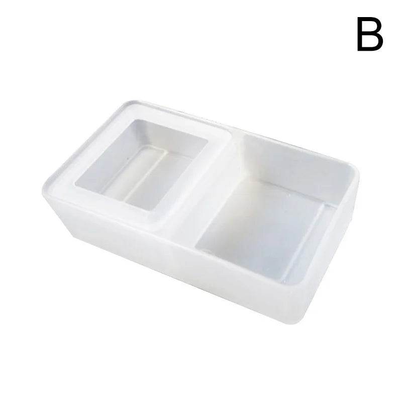 Bol d'alimentation en plastique pour reptiles, Double grille Anti-fuite, bassin d'alimentation en eau, araignée, lézard, insectes, tortue, fournitures d'élevage - Animaleriex