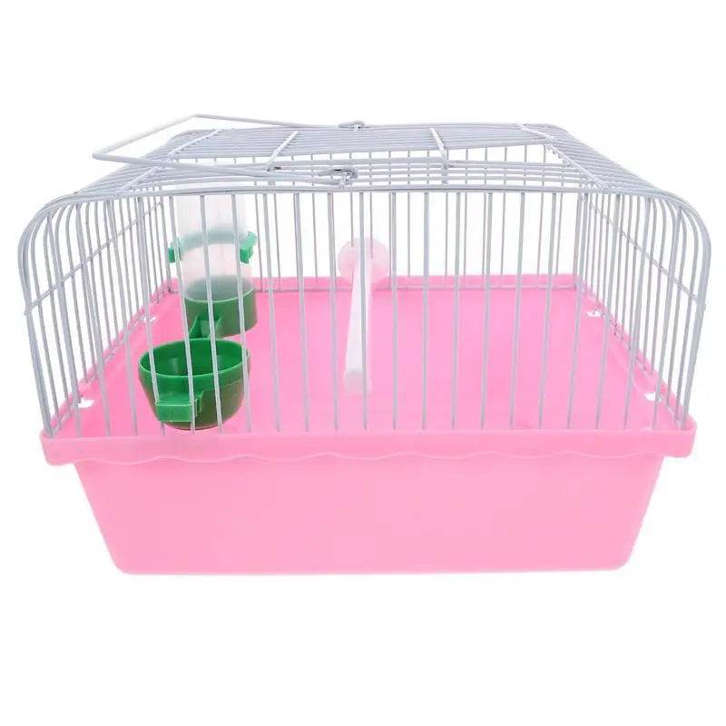 Cage à oiseaux Portable de transport pour perroquets, perruches, Conure, petite Cage de transport pour animaux de compagnie, poignée pliable, respirante, pour l'extérieur, Multi - Animaleriex