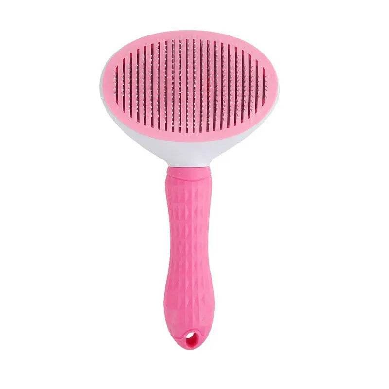 Brosse à poils d'animaux, peigne pour chat/chien, soins de toilettage, aiguille de nettoyage, peigne en acier inoxydable, cheveux longs, accessoires pour animaux de compagnie, chiens et chats - Animaleriex