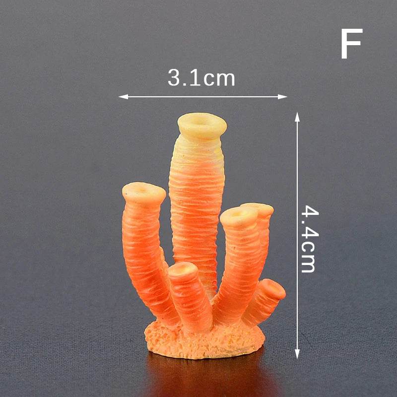 Décoration d'aquarium de corail artificiel, émule d'étoile de mer, décoration de paysage de récif en résine, décoration de table artisanale - Animaleriex