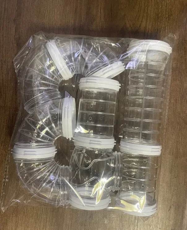 Hamster jouet labyrinthe bricolage remodelé Cage Tubes externes Tunnel ensemble sport U tuyau Hamster accessoires Pipeline Chinchillas fournitures - Animaleriex