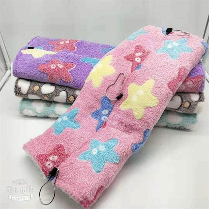 Hamsters en peluche en coton Solf en forme de cœur, Tunnels de jeu, nid chaud d'hiver pour furet, cochons d'inde, écureuils, petits jouets pour animaux de compagnie, accessoires - Animaleriex